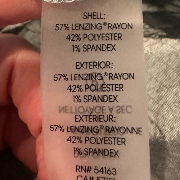 Calvin Klein Gauzy Mint Green Tie Waist Tiered Hem V Neck Dress Sz 16 - Picture 5 of 5